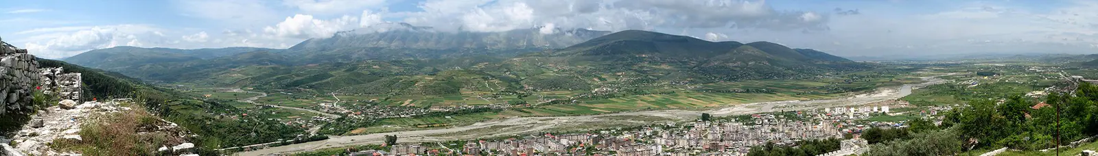 Representative landscape of Albania