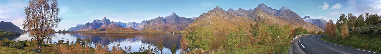 Representative landscape of Norway