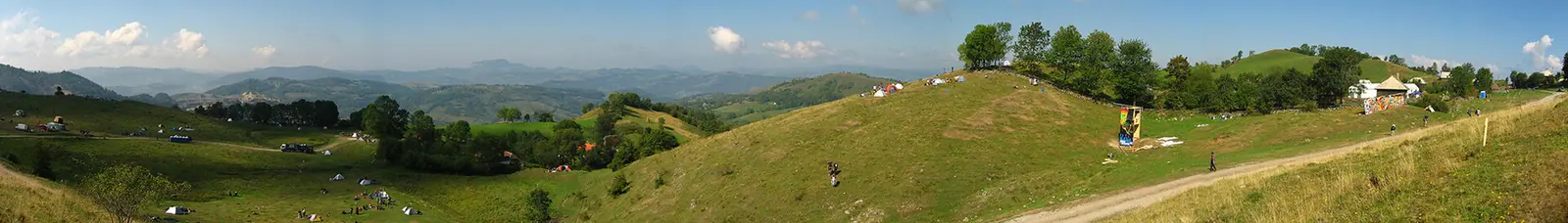 Representative landscape of Romania